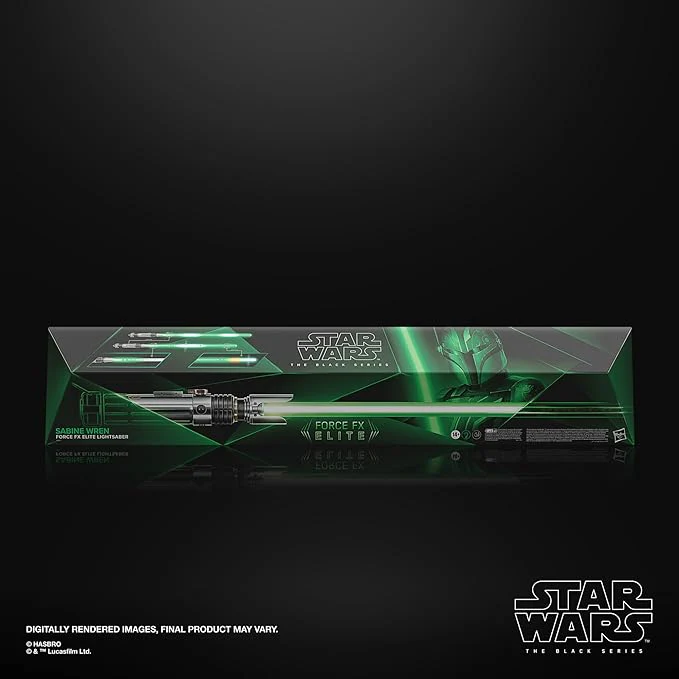 Hasbro Star Wars The Black Series Force FX Elite Sabine Wren Lightsaber - Image 4