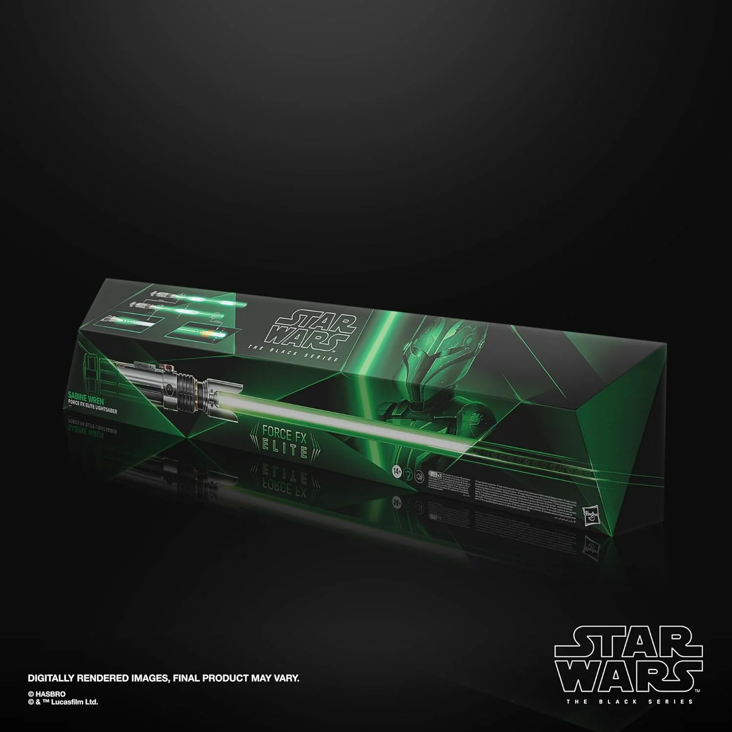 Hasbro Star Wars The Black Series Force FX Elite Sabine Wren Lightsaber - Image 5
