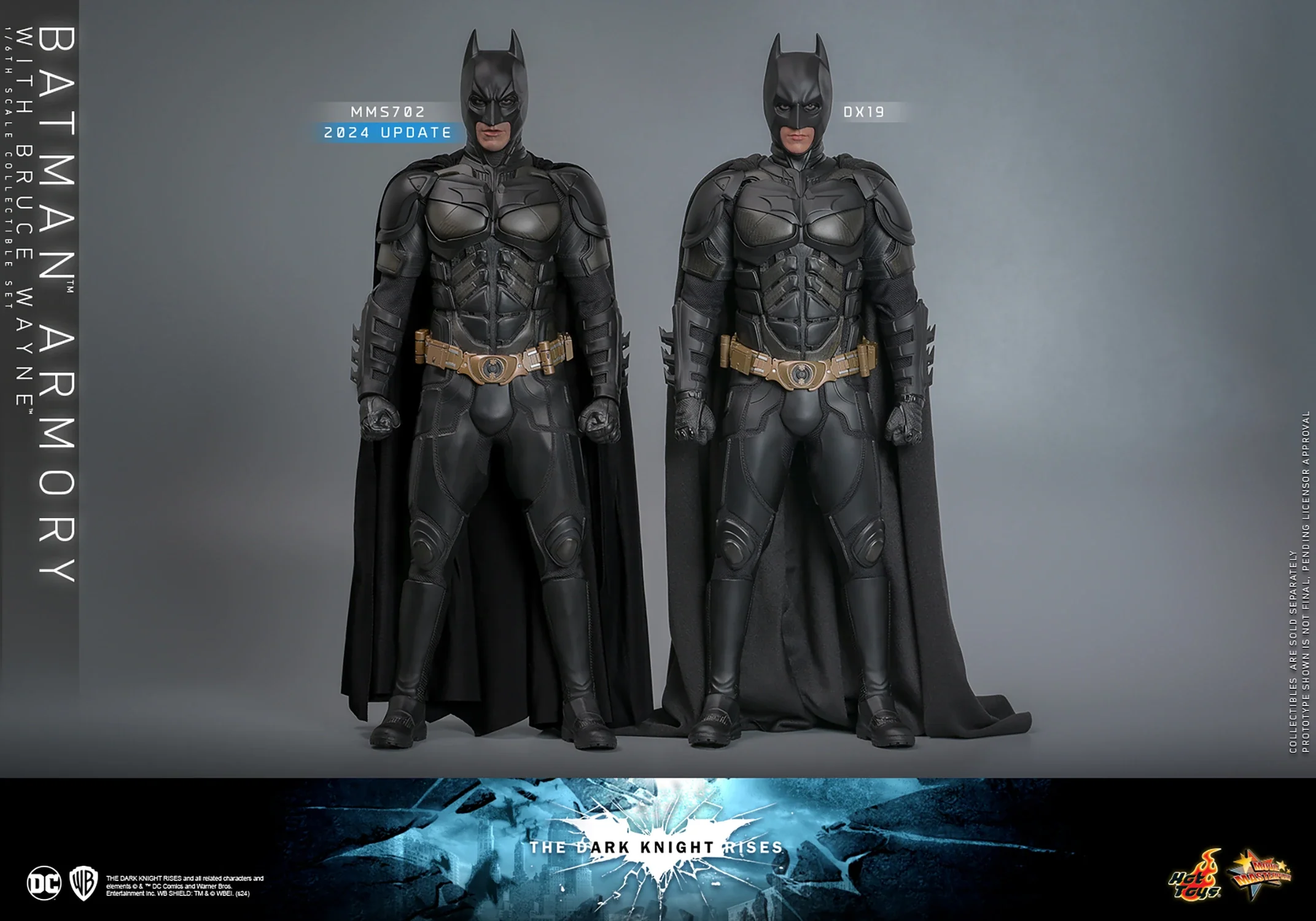 Hot Toys 1/6 Scale Batman Armory with Bruce Wayne (MMS702) - Image 11