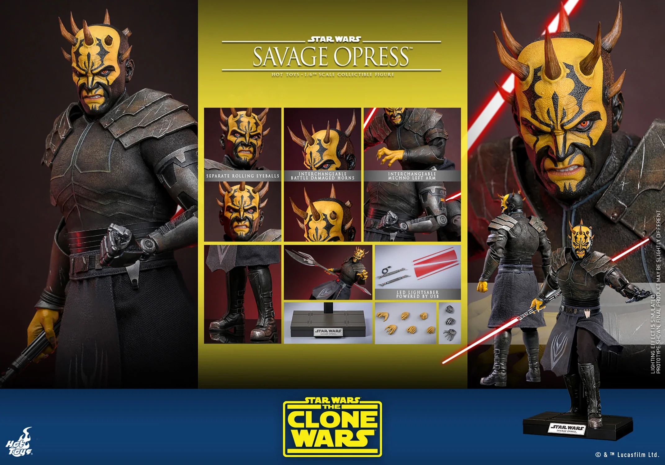 Hot Toys 1/6 Scale Savage Opress Clone Wars - Image 10