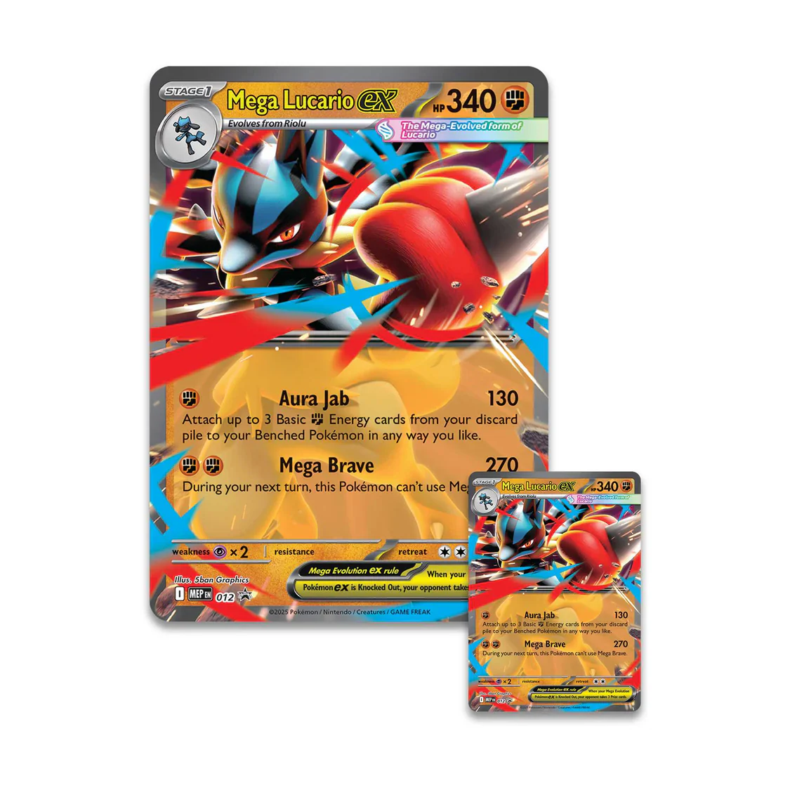 Pokémon TCG: Mega Lucario ex Figure Collection - Image 3