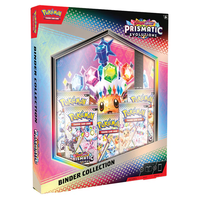 Pokemon Prismatic Evolutions Binder Collection (Purchase limit of 1) - Image 5