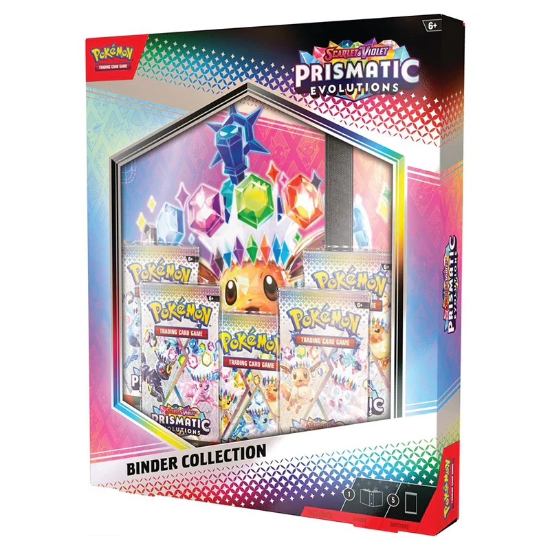 Pokemon Prismatic Evolutions Binder Collection (Purchase limit of 1) - Image 6