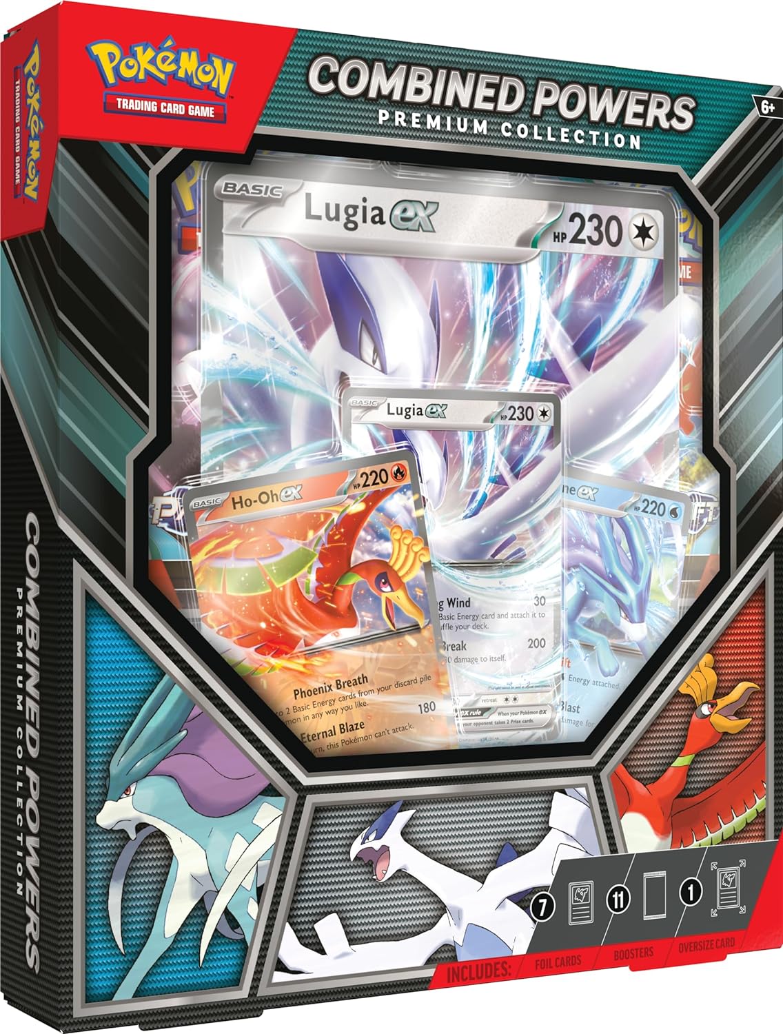 Pokémon TCG: Combined Powers Premium Collection (7 Foil Cards, 1 Oversize Card & 11 Booster Packs) - Image 3