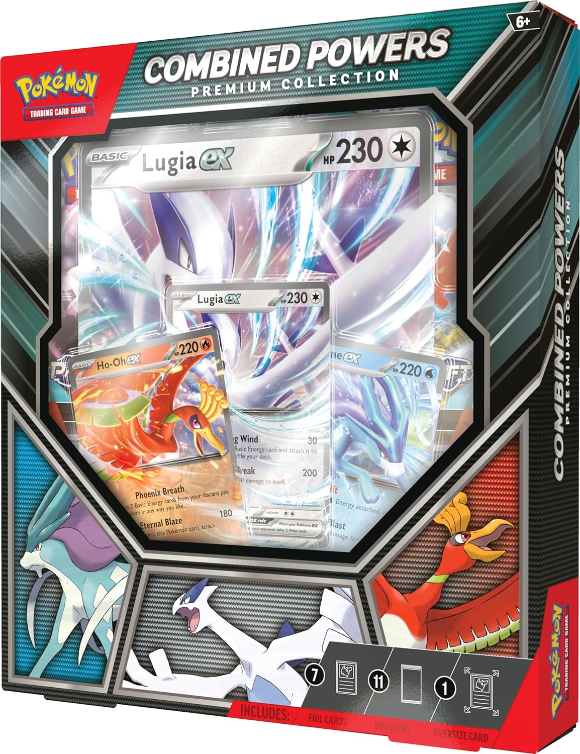 Pokémon TCG: Combined Powers Premium Collection (7 Foil Cards, 1 Oversize Card & 11 Booster Packs) - Image 4