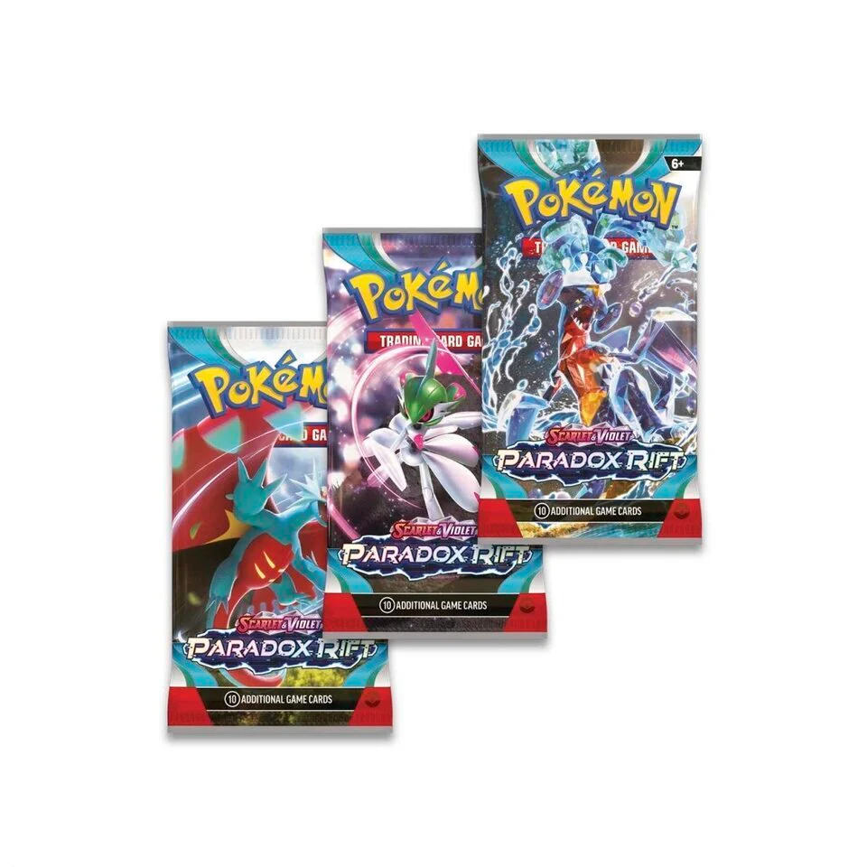 Pokémon TCG: Scarlet & Violet Paradox Rift 3-Pack Blister (Arctibax) - Image 3