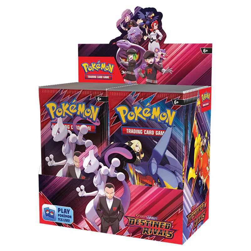 Pokémon TCG: Scarlet & Violet 10 Destined Rivals Booster Box (36 Packs) (Max 2 per customer) - Image 3