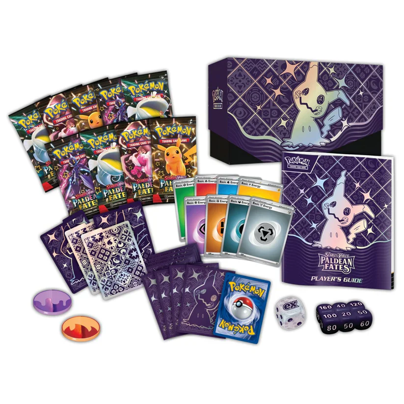 Pokémon TCG: Scarlet & Violet-Paldean Fates Elite Trainer Box - Image 3