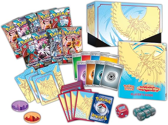 Pokémon TCG: Scarlet & Violet Paradox Rift Elite Trainer Box - Roaring Moon - Image 3