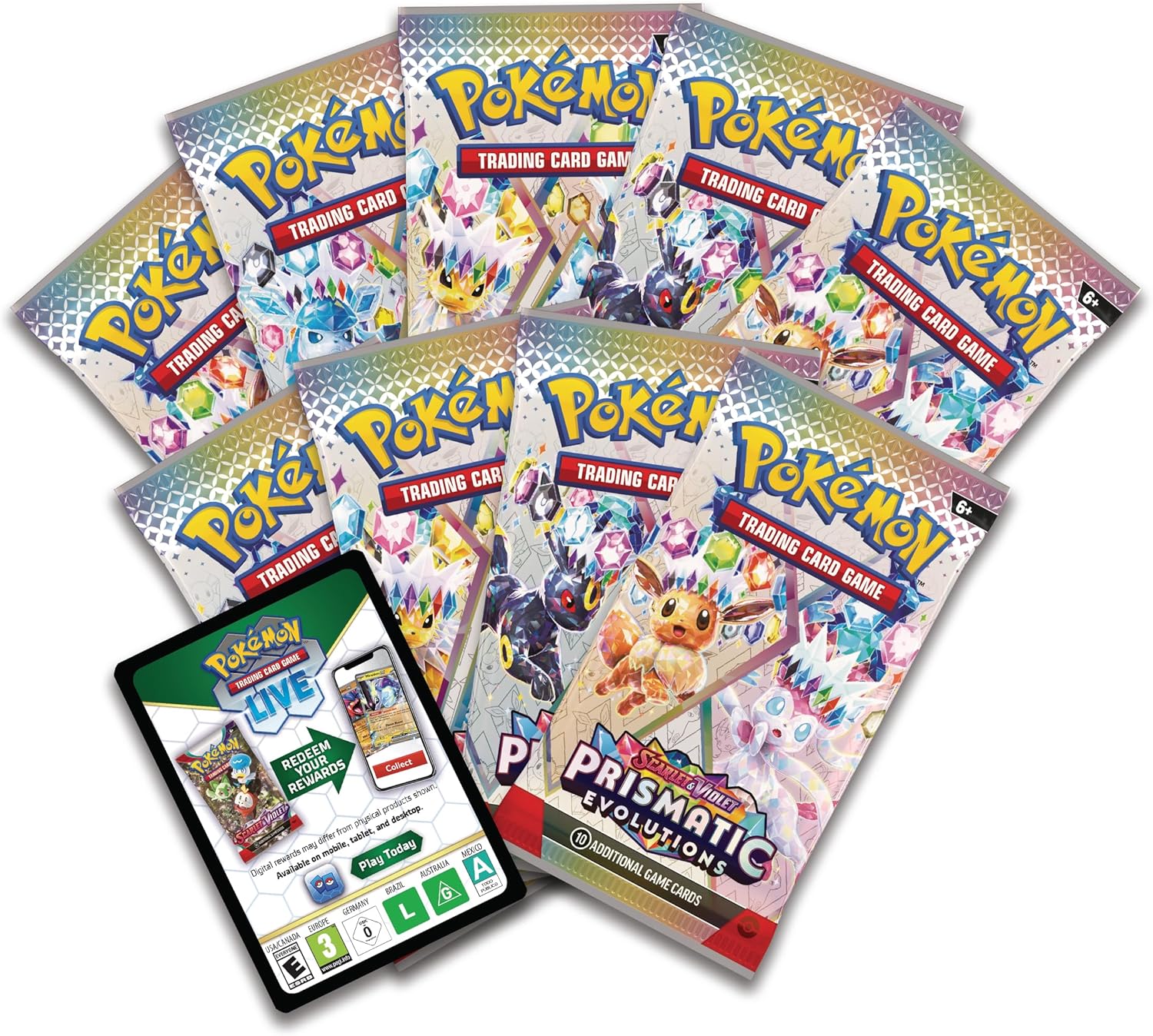 Pokémon TCG: Scarlet & Violet Prismatic Evolutions Elite Trainer Box ETB (Purchase limit of 1) - Image 3