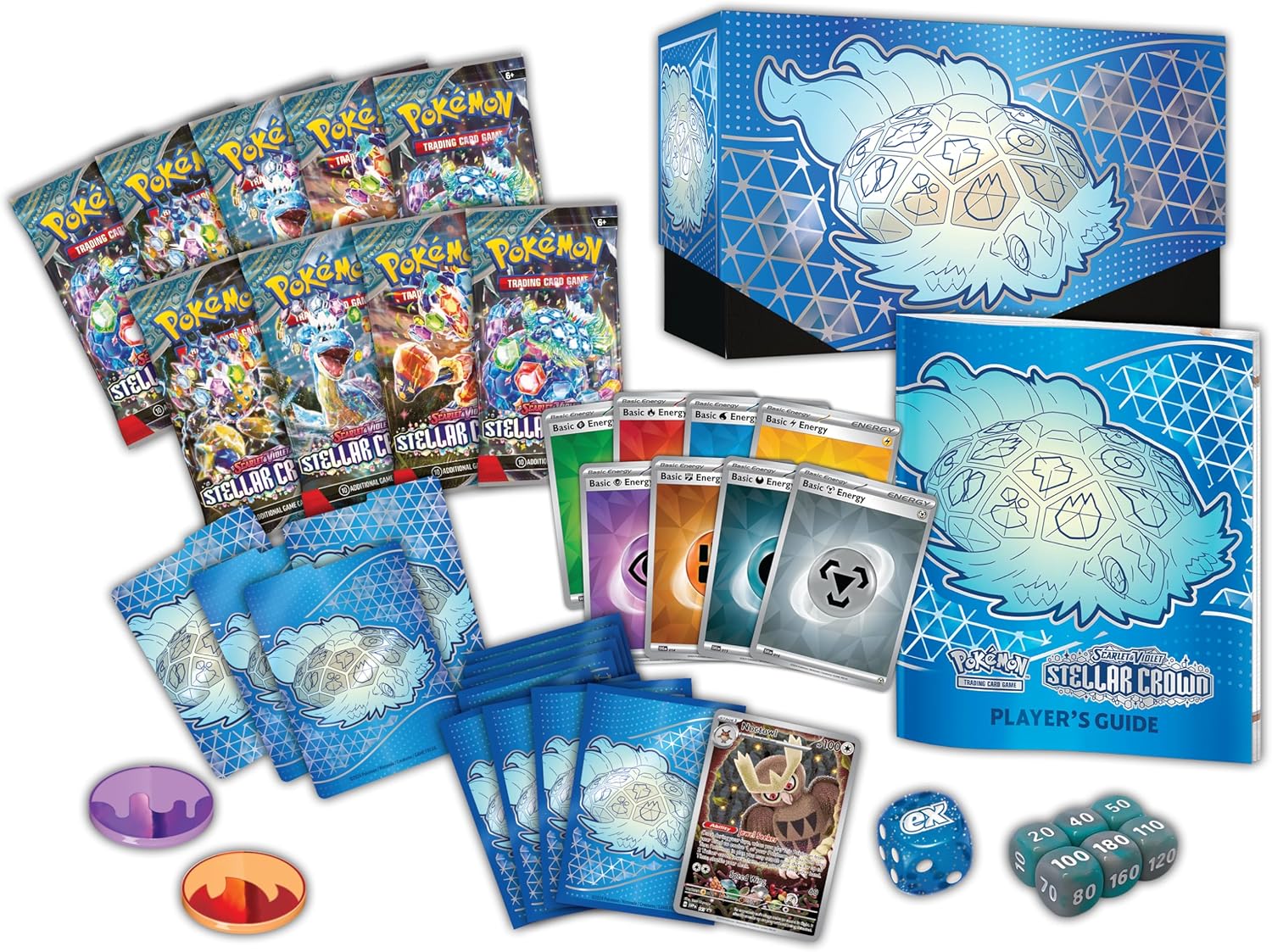 Pokémon TCG: Scarlet & Violet—Stellar Crown Elite Trainer Box (ETB) - Image 3