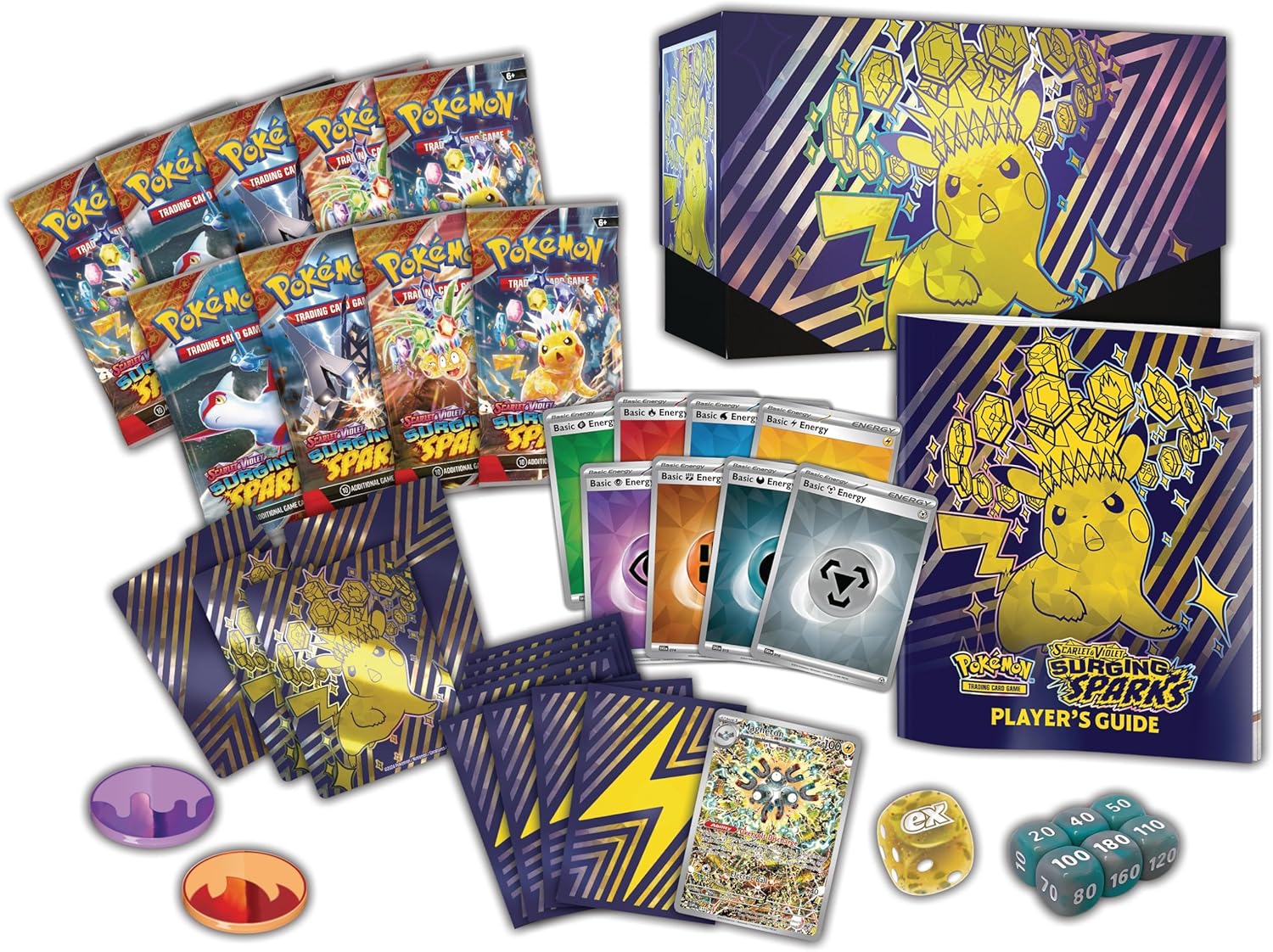 Pokémon TCG: Scarlet & Violet—Surging Sparks Elite Trainer Box - Image 3