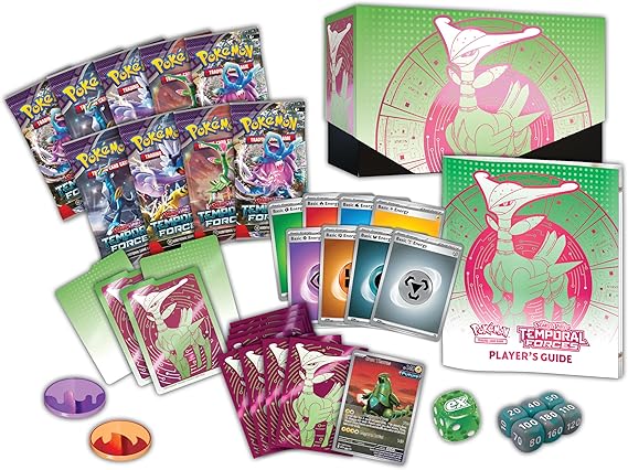 Pokémon TCG: Scarlet & Violet Temporal Forces Elite Trainer Box – Iron Leaves - Image 3