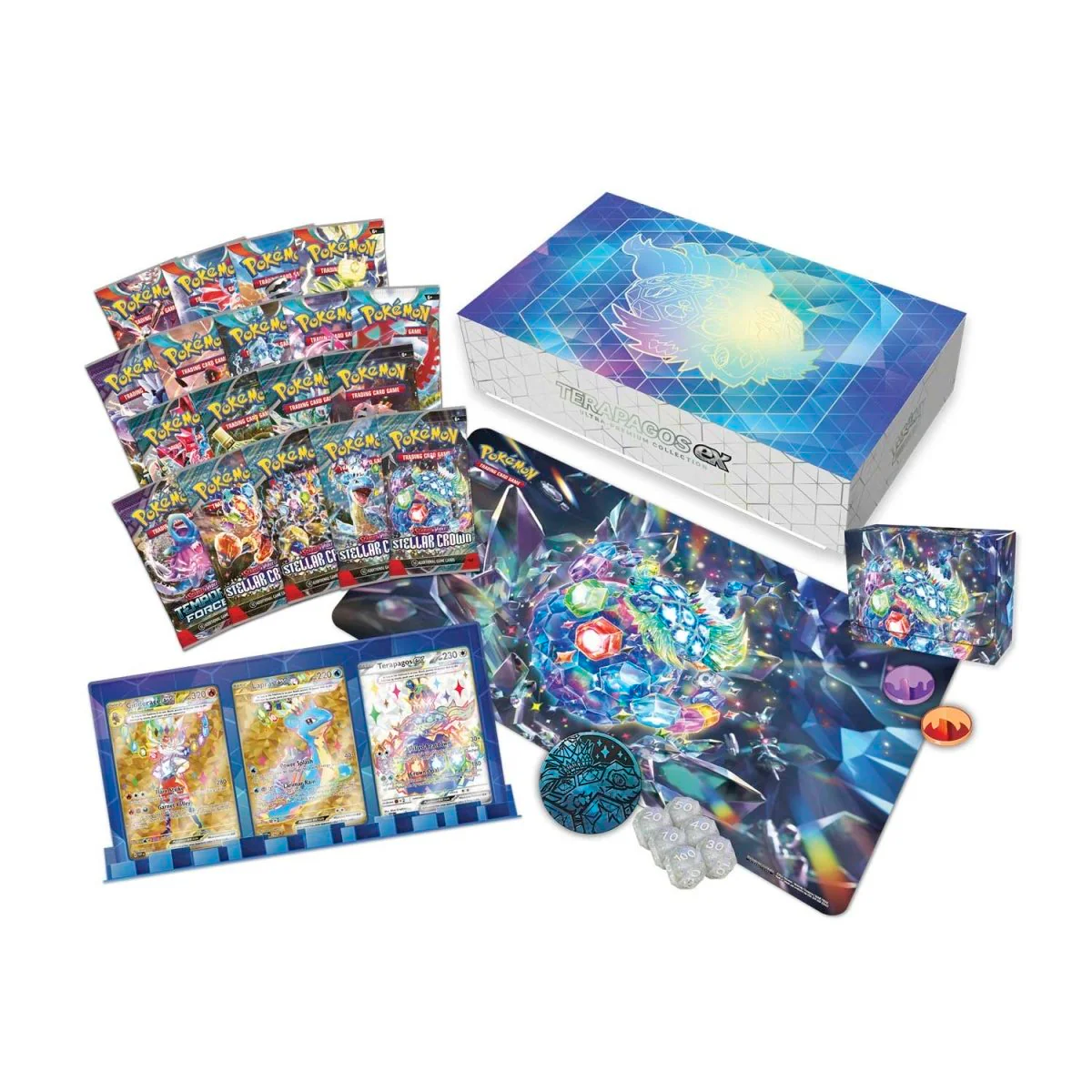 Pokémon TCG: Terapagos ex Ultra-Premium Collection Stellar Crown - Image 3