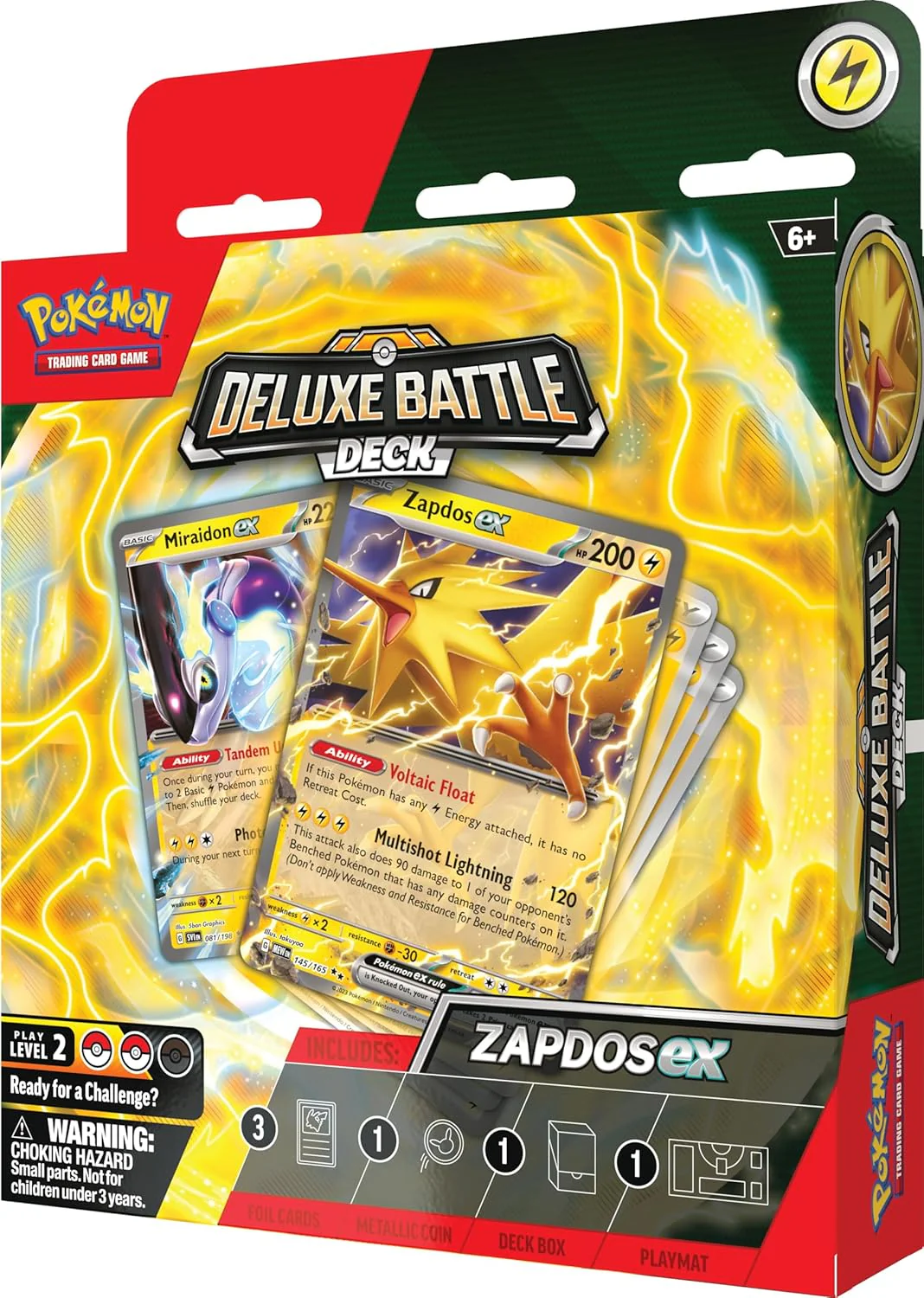 Pokémon TCG: Zapdos ex Deluxe Battle Deck - Image 3