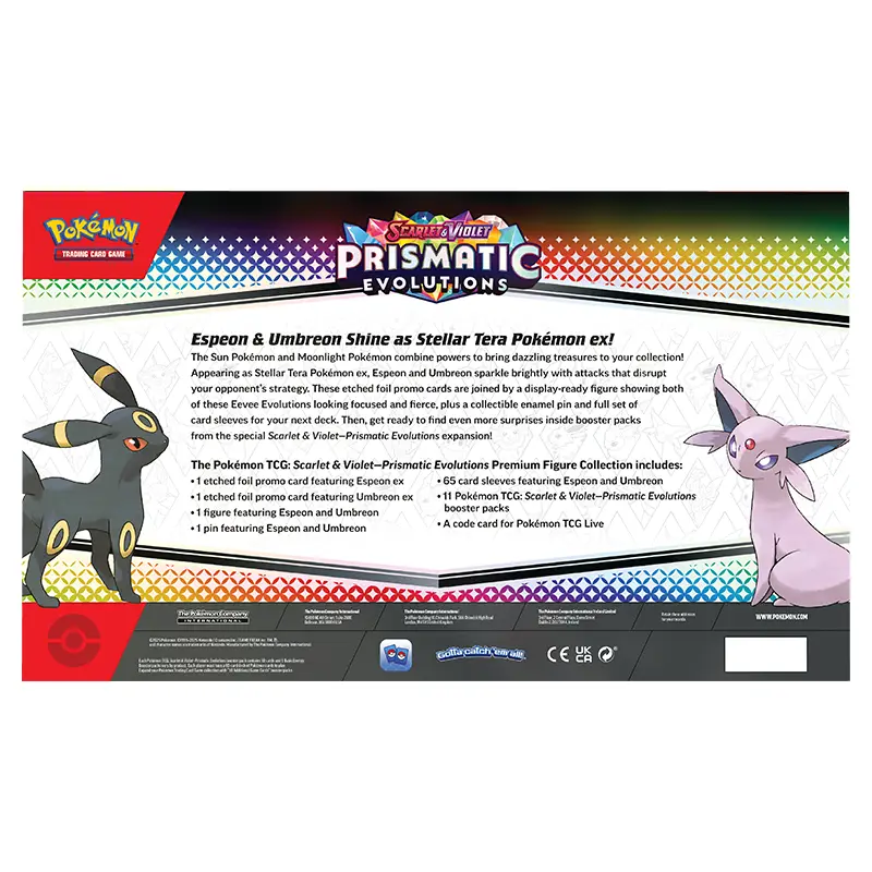 Pokemon TCG: Scarlet & Violet 8.5 Prismatic Evolutions Premium Figure Collection - Image 3