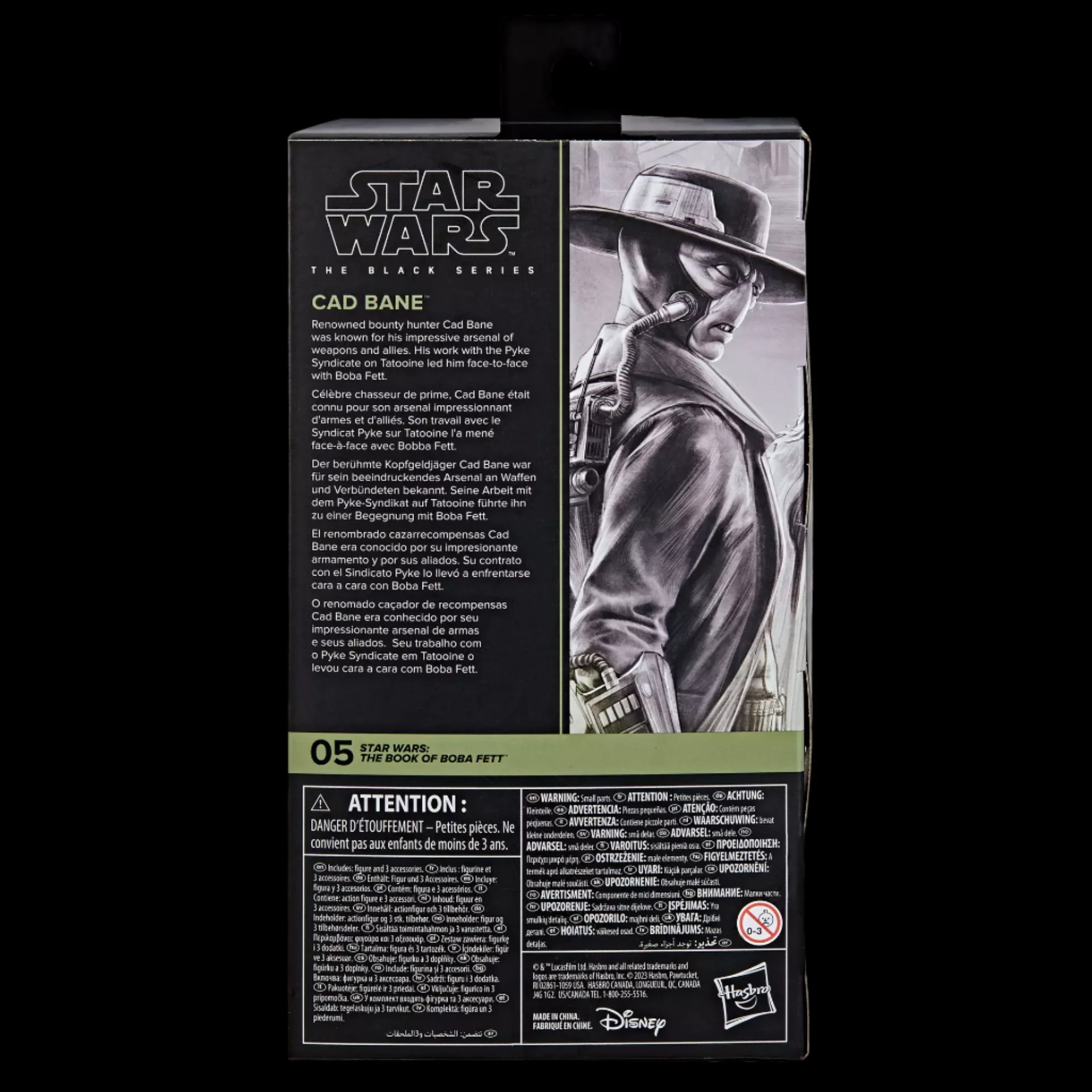Star Wars: The Book of Boba Fett - Black Series Cad Bane - Image 2
