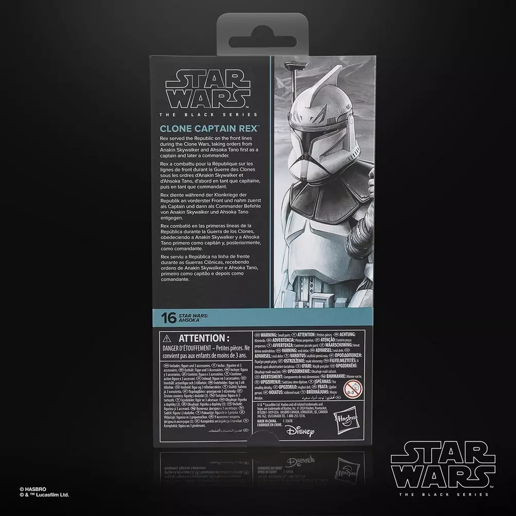 Star Wars The Black Series Clone Captain Rex - Image 2