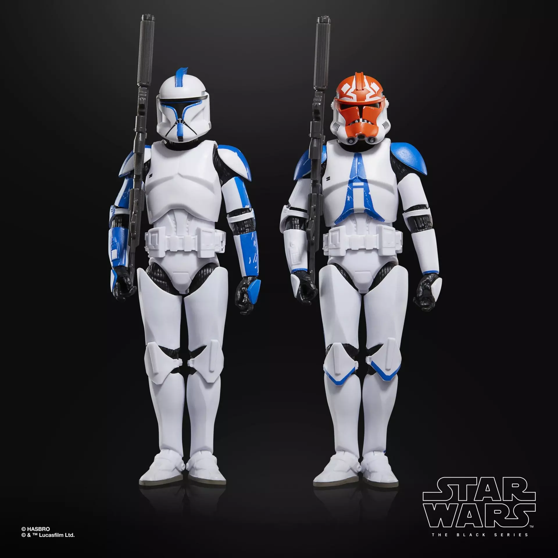 Star Wars The Black Series Clone Trooper Lieutenant & Ahsoka’s Clone Trooper - Image 2