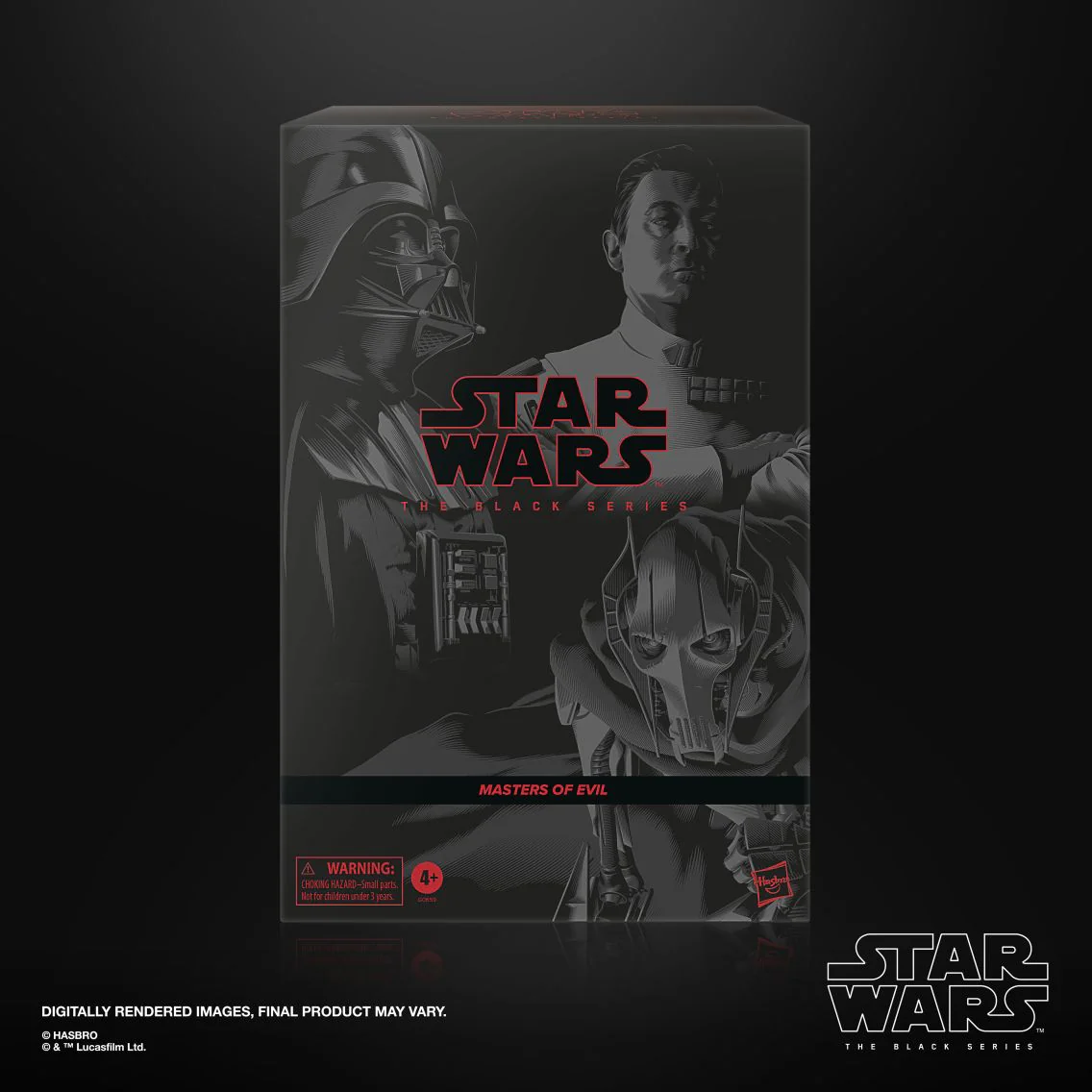 Star Wars The Black Series: Darth Vader, Grand Admiral Thrawn, General Grievous 3-Pack - Image 4