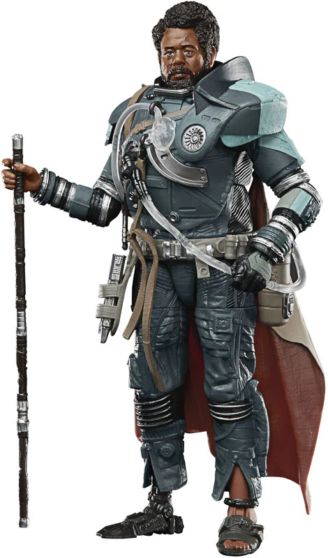 Star Wars The Black Series Deluxe Saw Gerrera Action Figure - Rogue One - Image 3