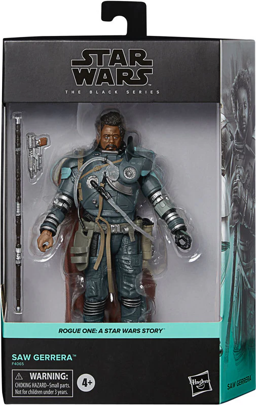 Star Wars The Black Series Deluxe Saw Gerrera Action Figure - Rogue One - Image 6