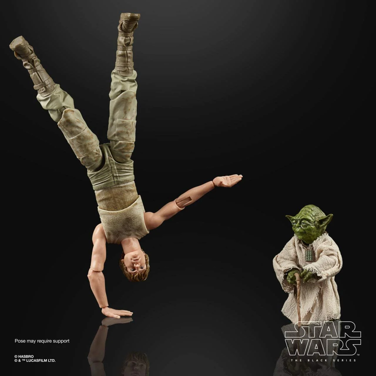 Star Wars The Black Series Luke Skywalker and Yoda (Jedi Training) - Image 2