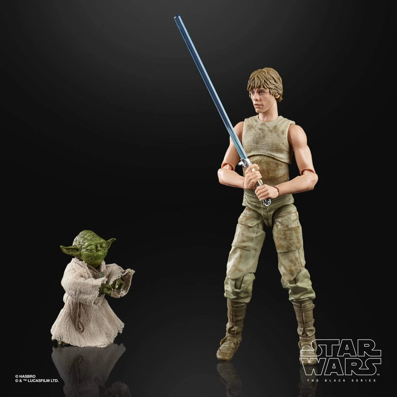 Star Wars The Black Series Luke Skywalker and Yoda (Jedi Training) - Image 3