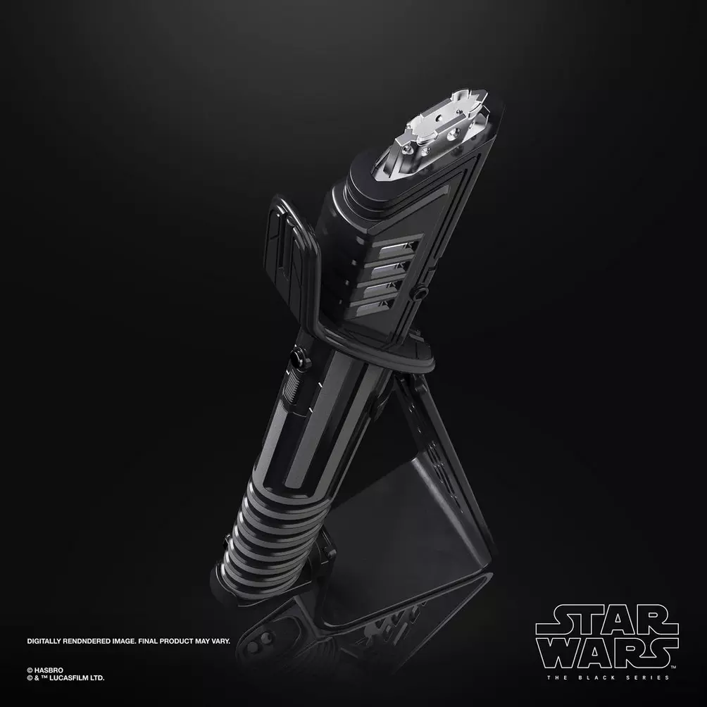 Star Wars The Black Series Mandalorian Darksaber Force FX Elite Lightsaber - Image 4