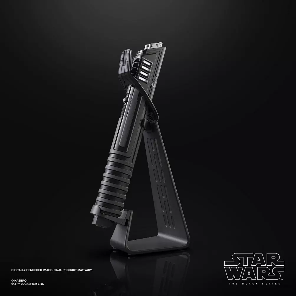 Star Wars The Black Series Mandalorian Darksaber Force FX Elite Lightsaber - Image 5