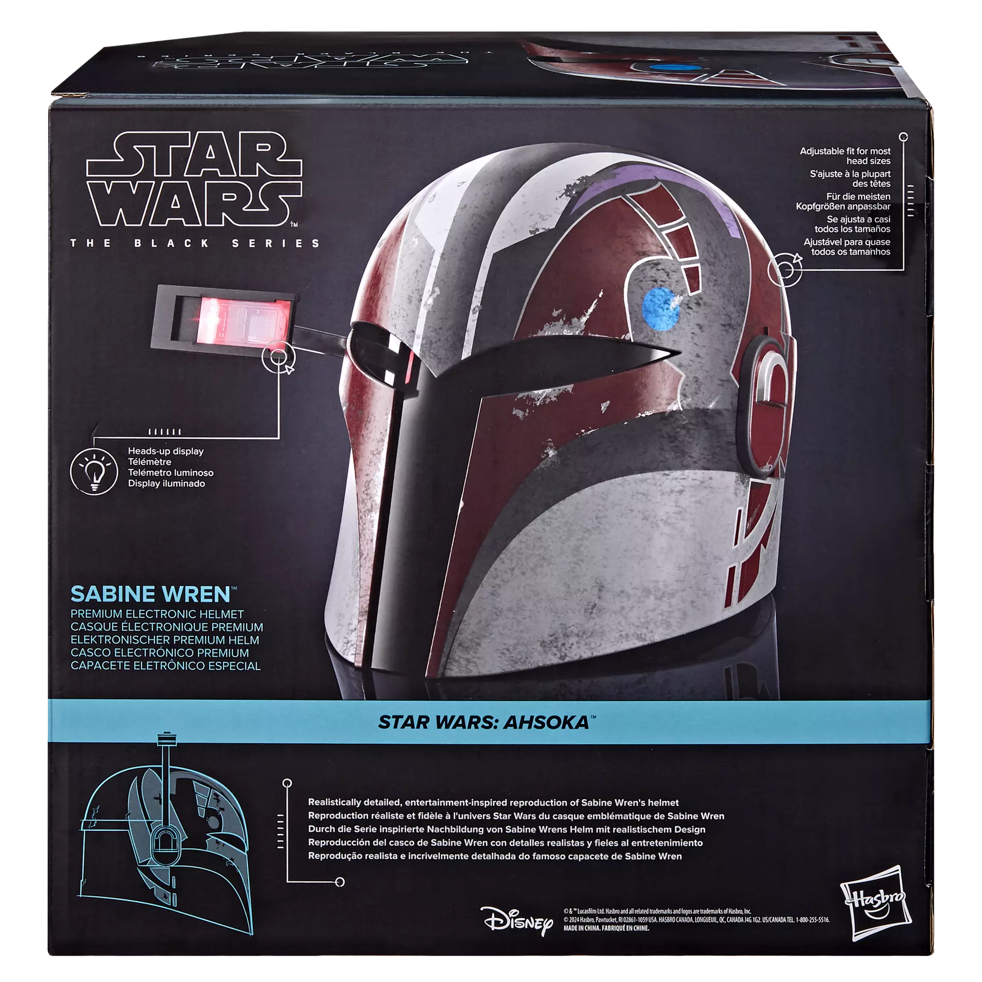 Star Wars The Black Series Sabine Wren Electronic Helmet - Image 5