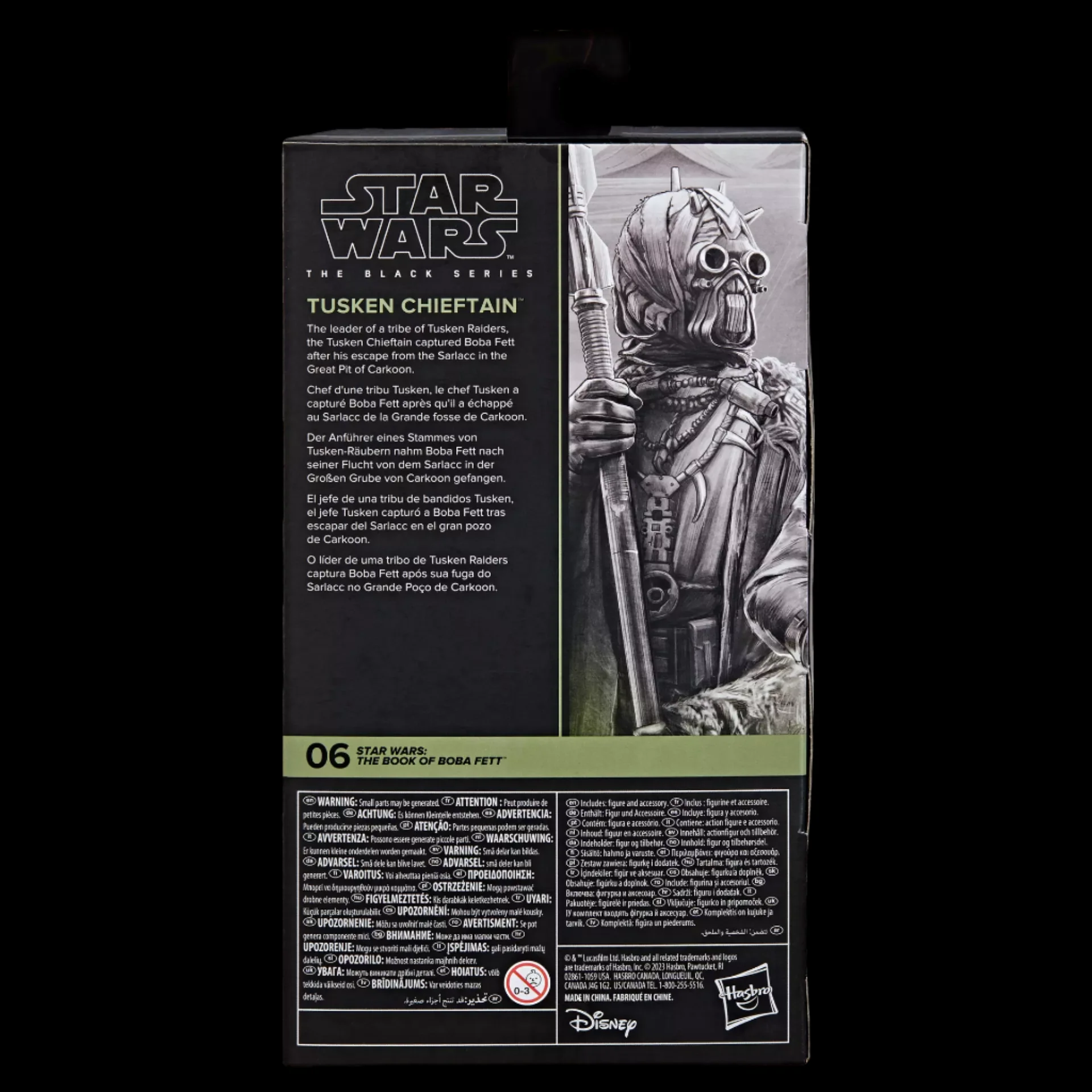 Star Wars: The Book of Boba Fett - Black Series Tusken Chieftain - Image 2