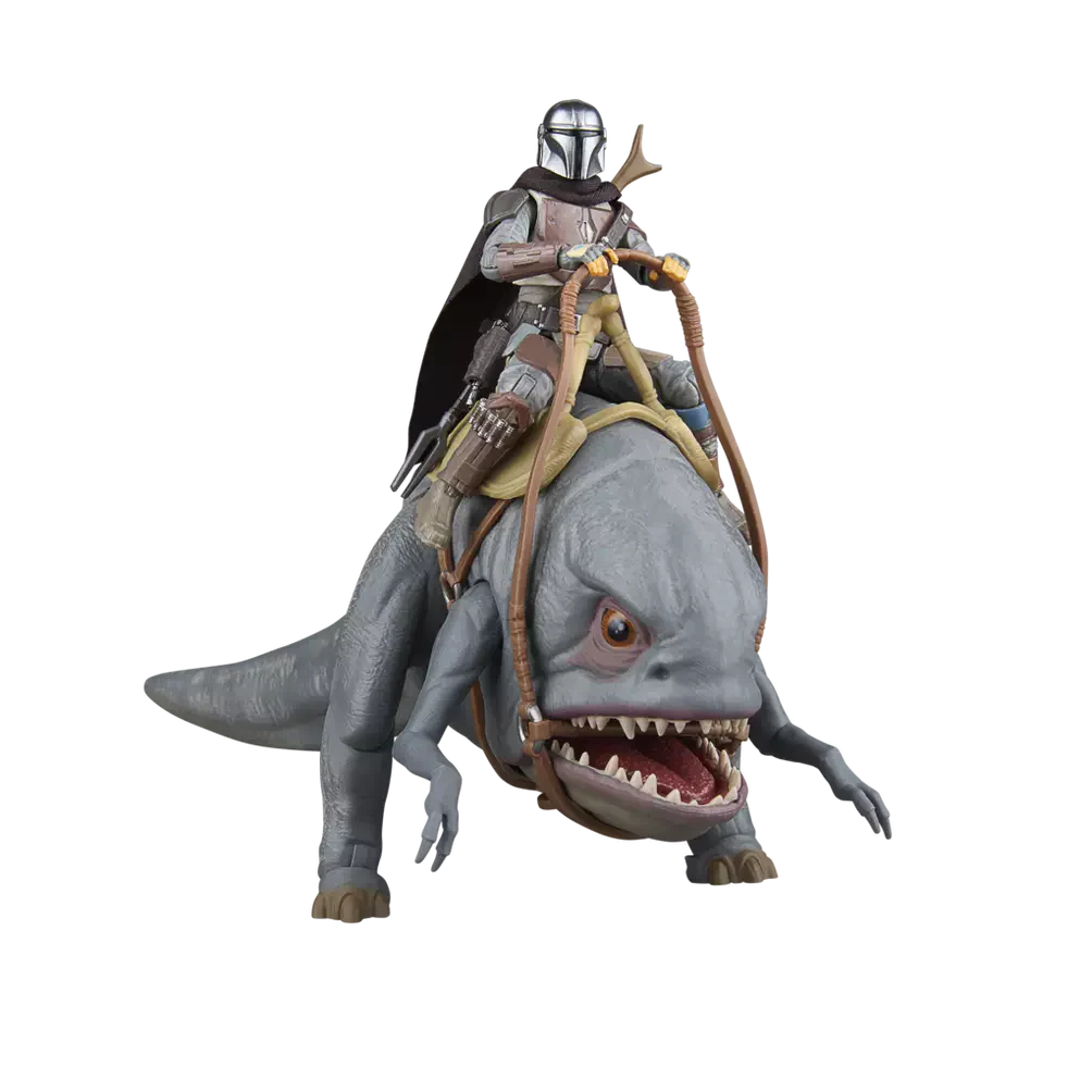 Star Wars Vintage Collection Blurrg & The Mandalorian Set - Image 3