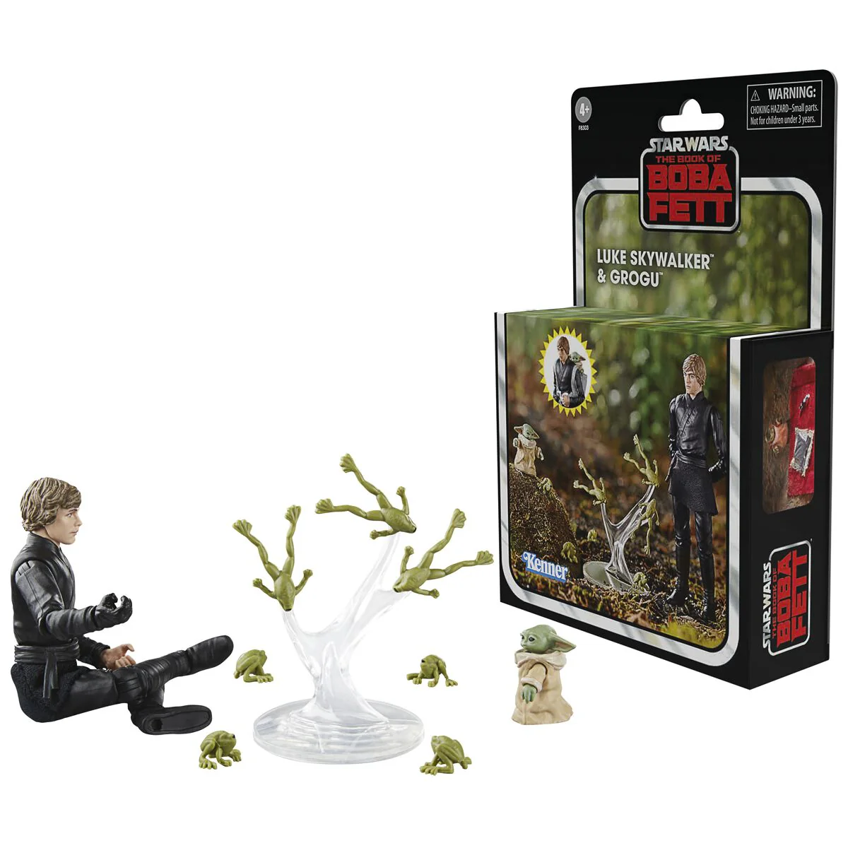 Star Wars The Vintage Collection Luke Skywalker & Grogu 2-Pack -The Book of Boba Fett - Image 3