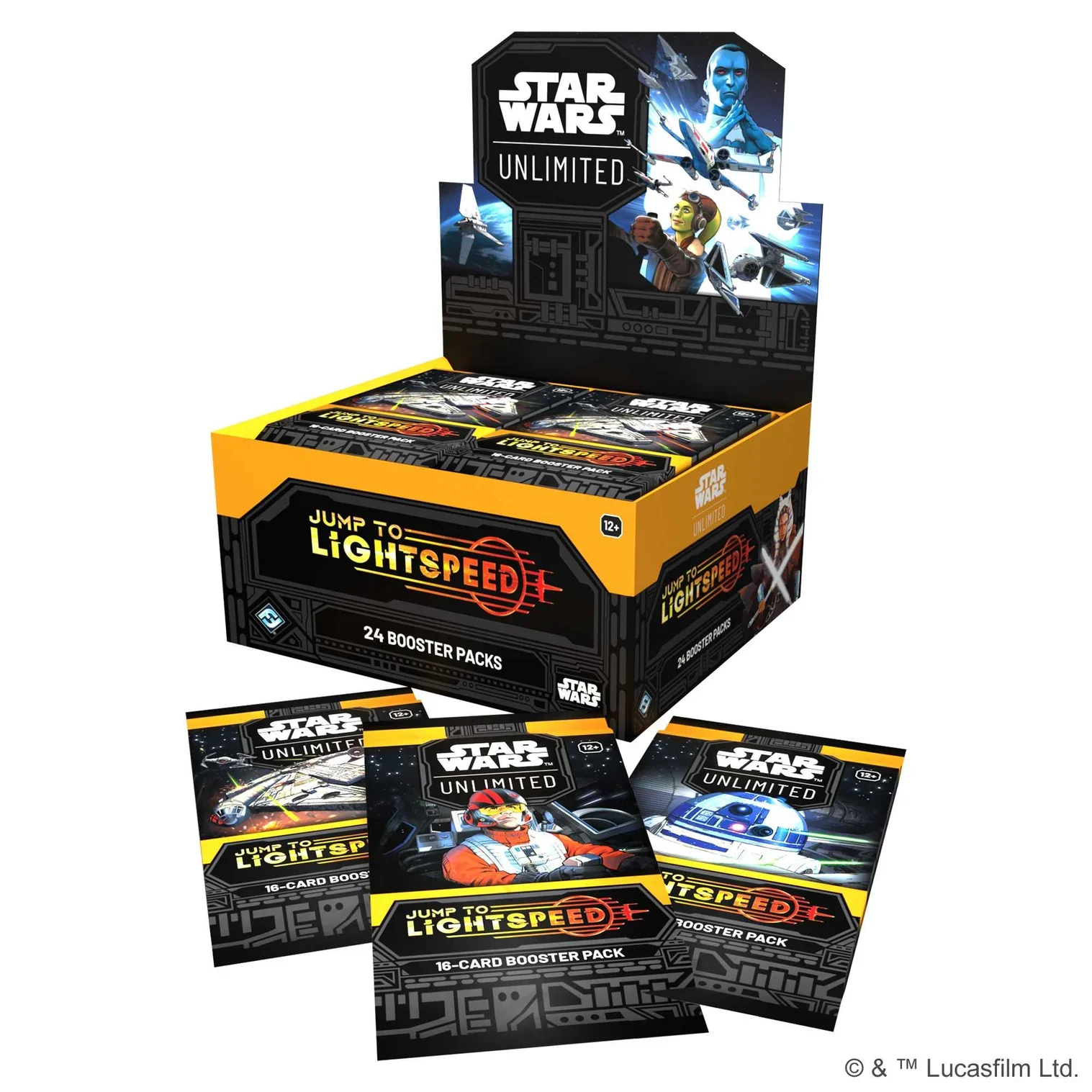 Star Wars: Unlimited Jump to Lightspeed Set 4 Booster Display (24) - Image 4